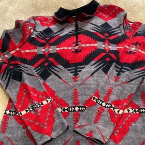 Lauren Ralph Lauren active 3/4 zip front size L